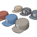 Stylish NY Logo Hats In Various Colors And Checkered Patterns For Trendy Fashion