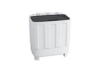 Wave-type washing machine 3d model