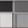 Electric rolling gate rolling shutter door open warehouse rolling shutter door garage rolling gate anti-theft door 3d model