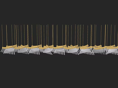 Modern chandelier Dead tree dead branch chandelier 3d model