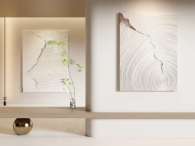 Decorative Painting Hanging Painting Stereo Decorative Painting Abstract Decorative Painting Living Room Decorative Painting Porch Decorative Painting 3d model