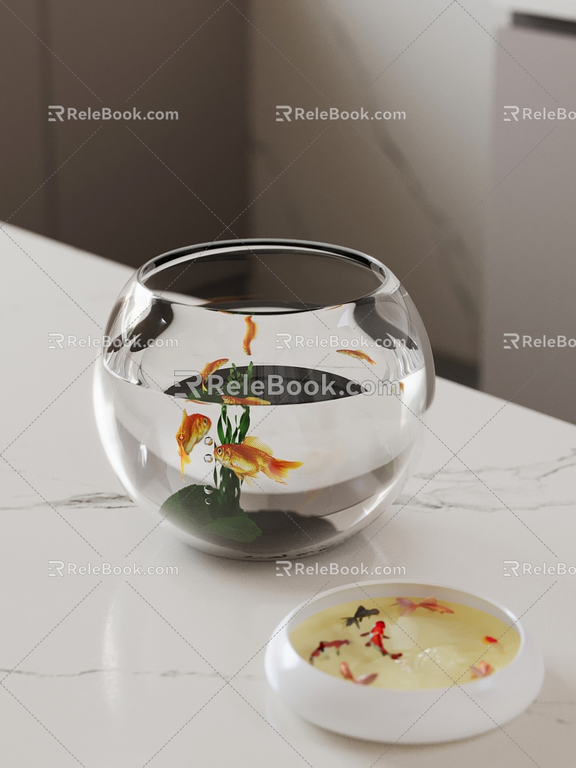 goldfish fish tank koi ornamental fish fry grass goldfish freshwater fish model