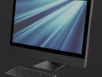 Monitor Mouse Keyboard 3d model