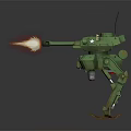 Mecha Warrior Mecha Soldier Machine Armor Mechanical Armor 3d model