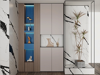 Decorative cabinet 3d model