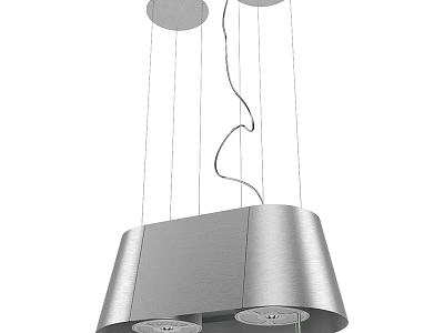 Sleek Modern Kitchen Appliances With Silver Metallic Design And Hanging Installation For Home Use 3d model