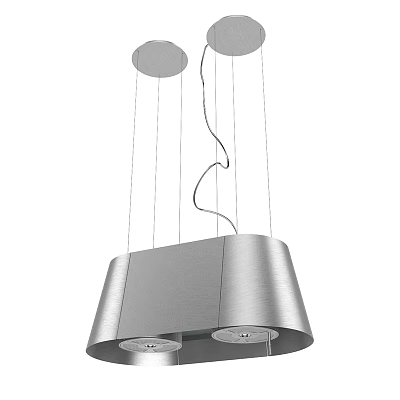 Sleek Modern Kitchen Appliances With Silver Metallic Design And Hanging Installation For Home Use 3d model