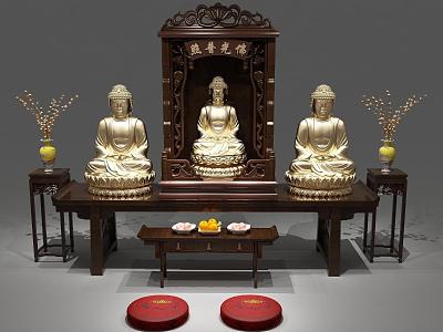 Chinese Buddhist Cabinet model