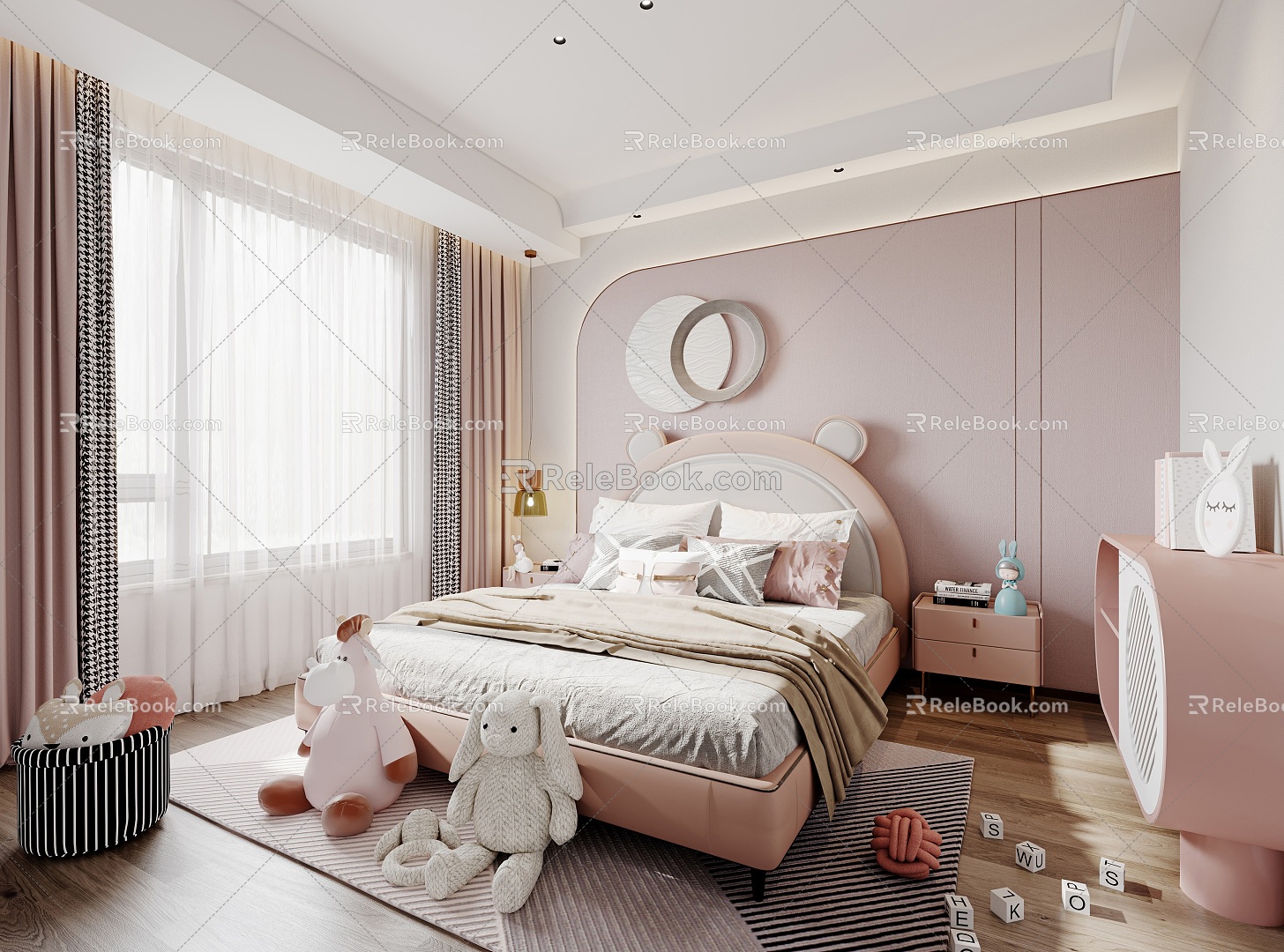 Girl's Room 3d model