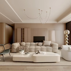 Living room 3d model