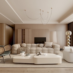 Living room 3d model