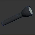 Sleek Modern Metal Flashlight With Ergonomic Design And Bright LED Beam