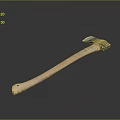 Tomahawk Axe Wooden Axe Handle Axe Mountain Axe Chopping Wood Axe Chopping Wood Axe Magic Axe 3d model