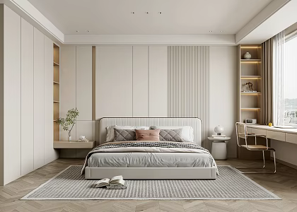 Modern Bedroom Home Bedroom 3d model