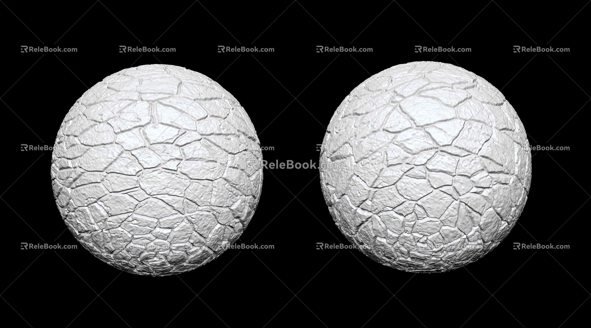 crack bead 3d model