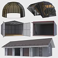 Different Types Of Metal Frame Parking Garages With Open And Enclosed Structures