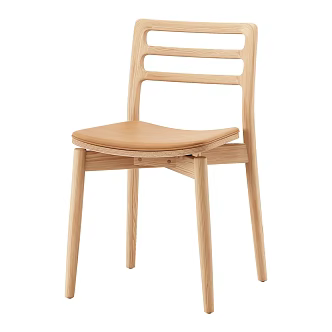 Nordic Minimalist Chair 3d model