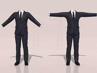 Suit Men Business Suit suit 3d model