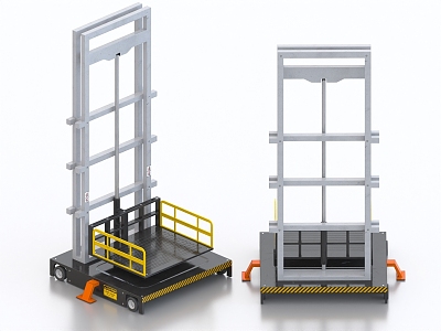 Maintenance platform Maintenance equipment Lifting maintenance platform 3d model