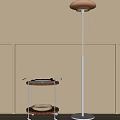Floor lamp side corner several 3d model