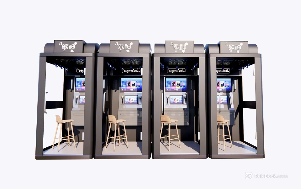 Instruments And Art Supplies Display In Modern Studio With Tools And Materials 3d model