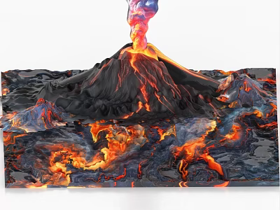 Natural Rockery Stones With Unique Shape For Garden Landscape Decoration And Outdoor Design 3d model