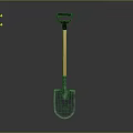 Shovel Soldiers Shovel Tools Hardware Tools Processing Tools 3d model
