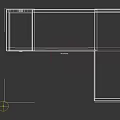 Dark Brown Wooden L Shaped Desk With Drawer And Open Shelves For Home Office