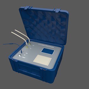 Oil detector experimental equipment 3d model