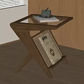 Middle ancient style side a few 3d model