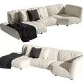 Modern Multiplayer Sofa 3d model