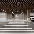 Underground parking 3d model