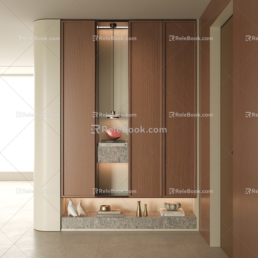 Entrance Entrance Entrance Entrance Entrance Shoe Cabinet Shoe Cabinet Entrance Background Wall Entrance model