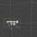 Various Terrain Models Including Rocky Textured Blocks And Circular Ground Samples