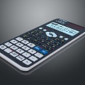 Calculator Electronic Calculator Casio Calculator Calculator Stationery Office Supplies Office Items 3d model