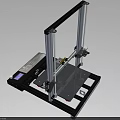 Modern Efficient Desktop 3D Printer Office Appliance with Stable Structure for Office Use 3d model