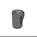 Bosch Stainless Steel Electric Kettle With Water Level Indicators And Black Handle For Daily Use