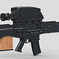 submachine gun 3d model