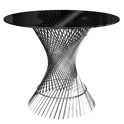 Modern dining table 3d model Modern dining table 3d model