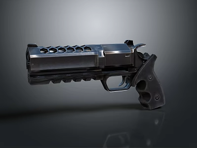 Modern Pistol Tactical Revolver Revolver Revolver 3d model Modern Pistol Tactical Revolver Revolver Revolver 3d model