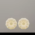 Cute Ceiling Light With Pink Bow Accents And White Cloud Shaped Lampshade For Kids Bedroom