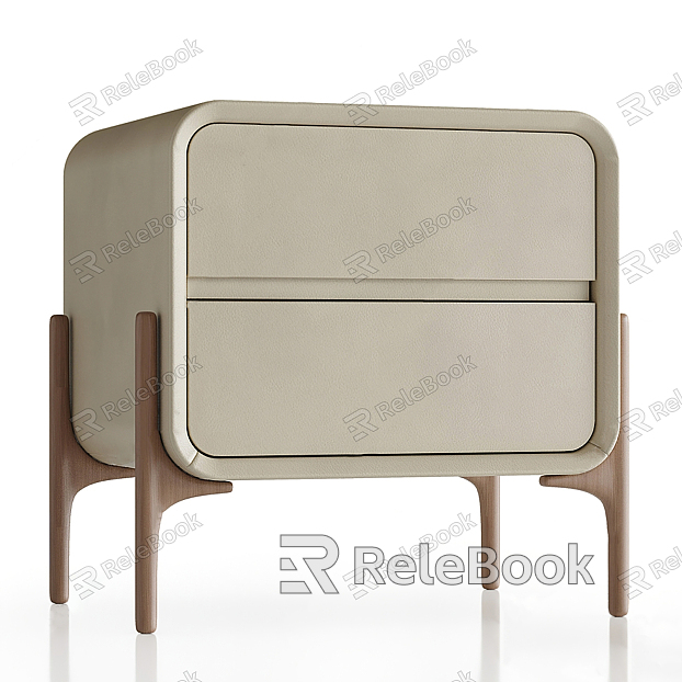 Nordic bedside table model