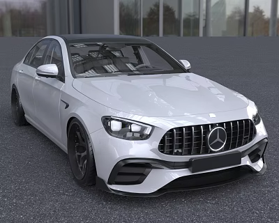 Hyundai Benz AMGSCoupe Benz Low Edition 3d model