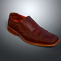 Brown Leather Loafer Shoes Classic Design for Men's Casual Formal Wear Comfortable Slip On Style