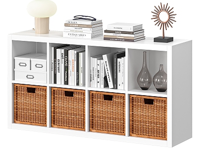 IKEA KALLAX shelving unit 77cm 3d model