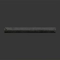 Black Honey Weapon Sheath with Gray Exterior and Brand Name Engraved