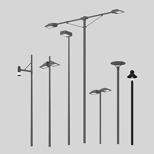 Modern Street Lights Outdoor Lights 3d model