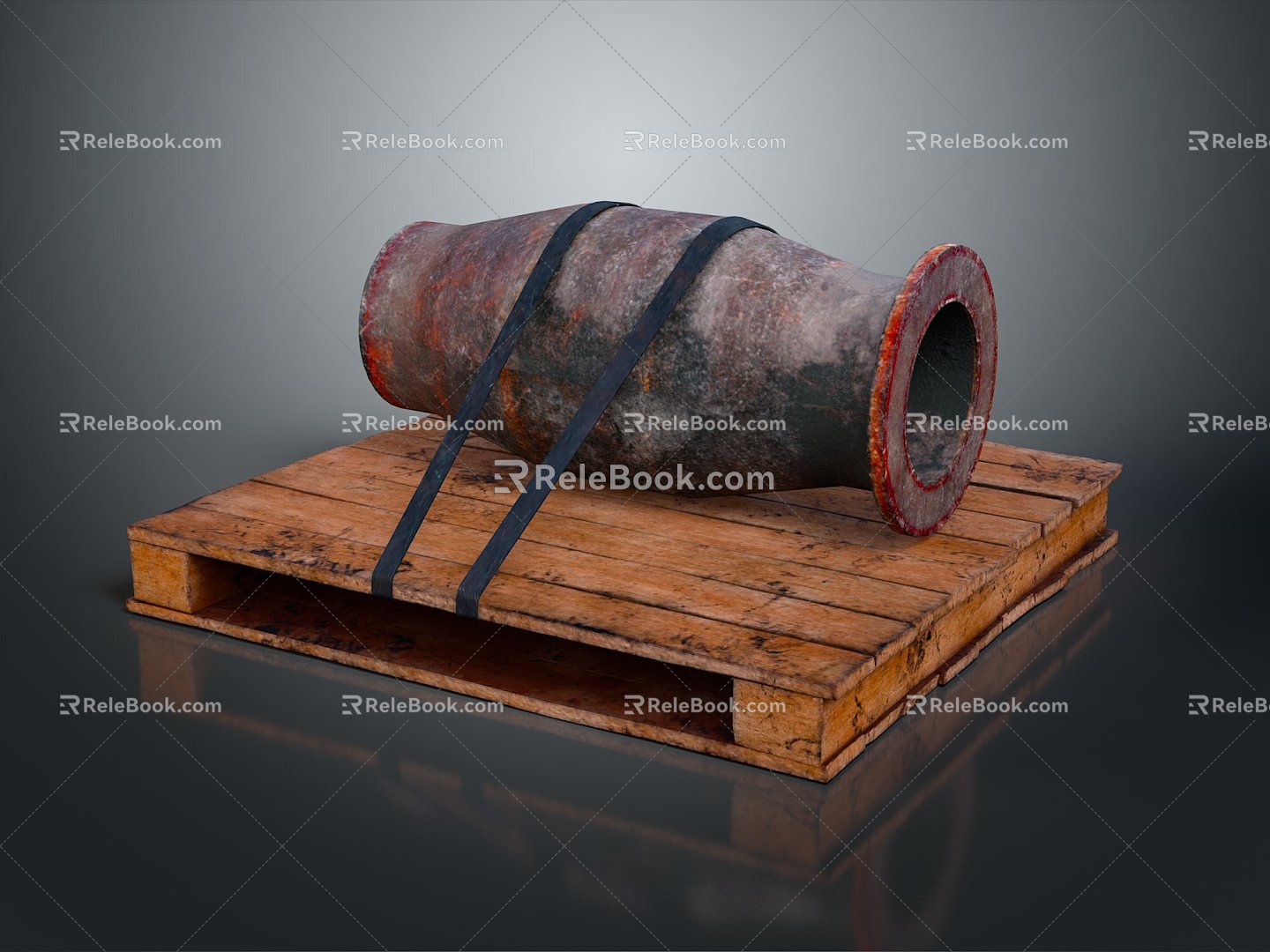 Artillery Gun Artillery Ship Gun Gun Siege Gun Cannon Anti-aircraft Breaking Heavy Gun Heavy Gun 3d model