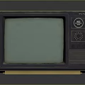Vintage REVOX Television Set as Electronic Appliance with Retro Dials and Classic Design