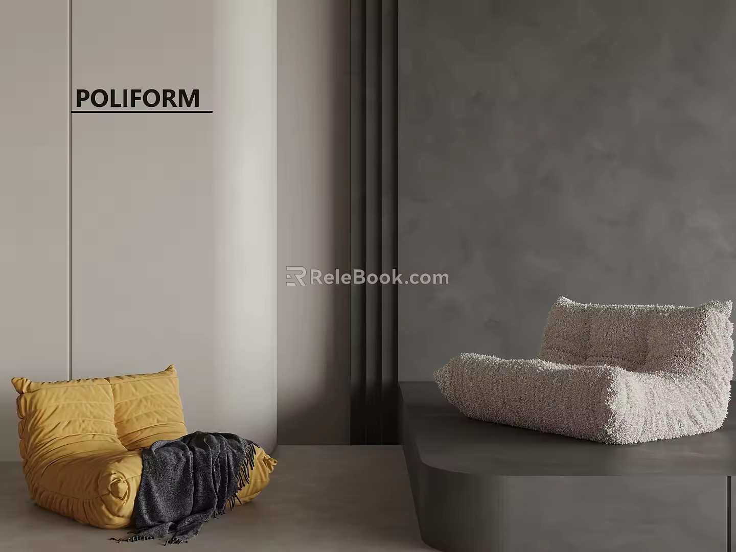 Lazy Sofa 3d model